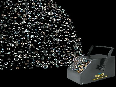 Bubble machine for an extra special party